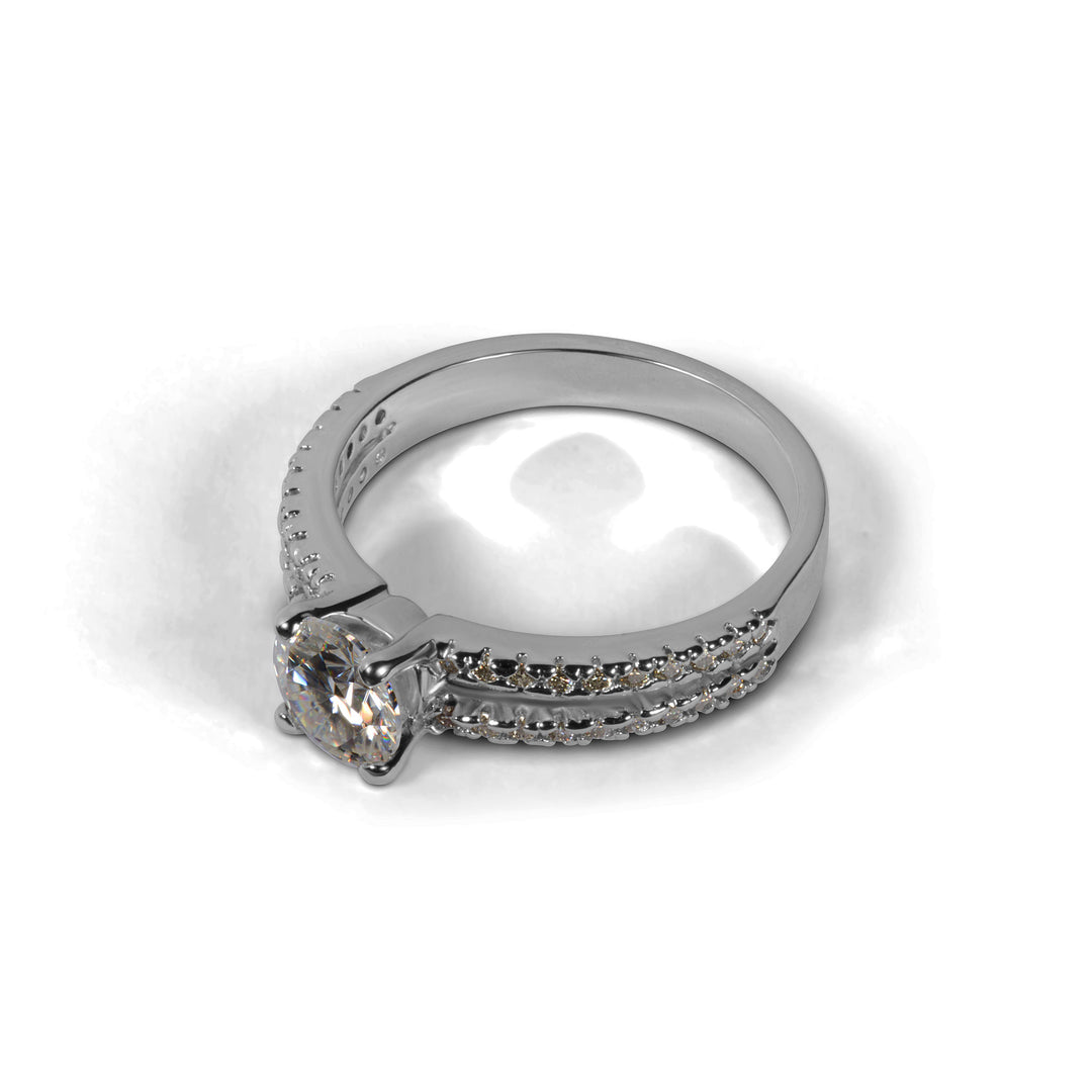 Carat Moissanite Diamond Celestara Ring