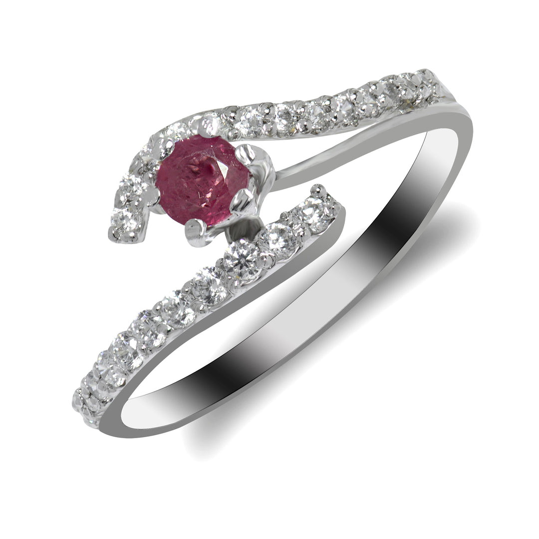 Ruby stone ring