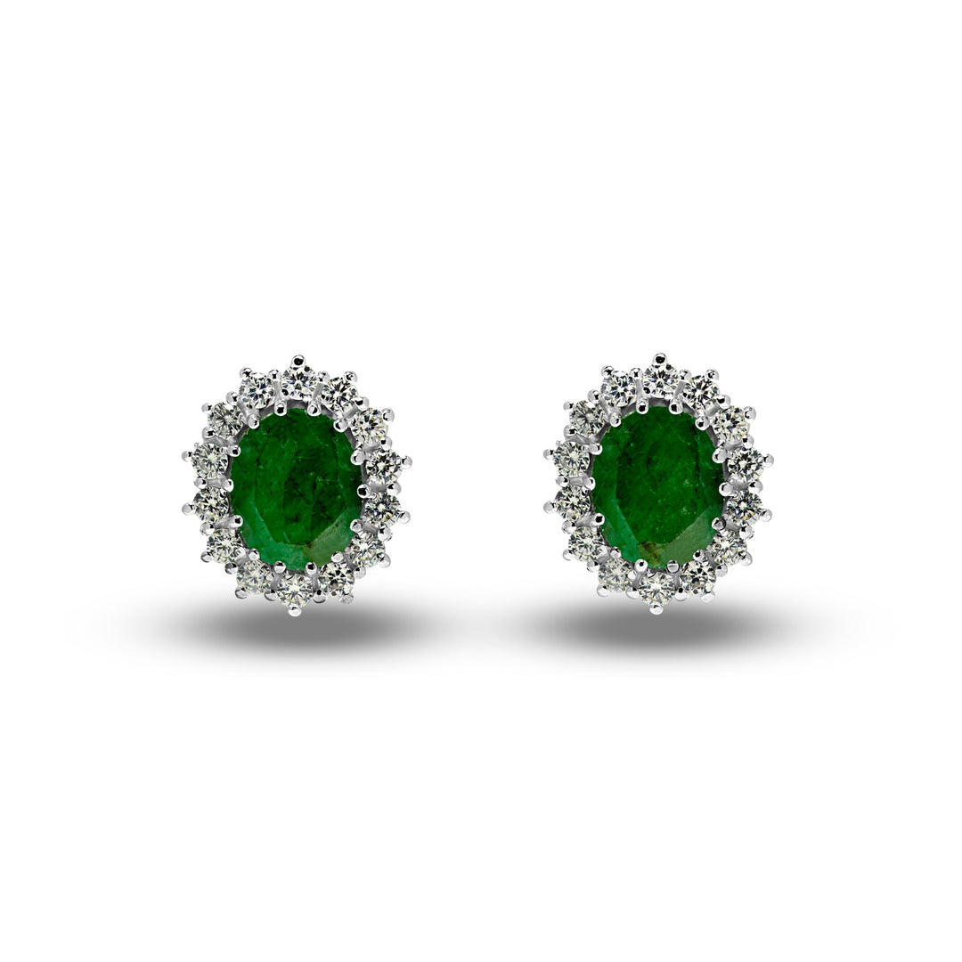 Emerald stone Earrings